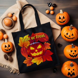 Halloween Trick oder Treat Jack O'lantern Tasche
