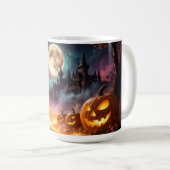 Halloween Trick oder Treat Kaffeetasse (VorderseiteRechts)