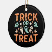 Halloween Trick oder Treat Keramik Ornament (Links)