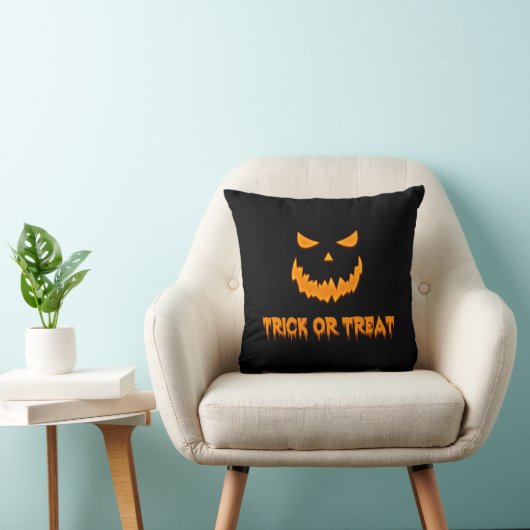 Halloween Trick oder Treat Kissen (Stuhl )