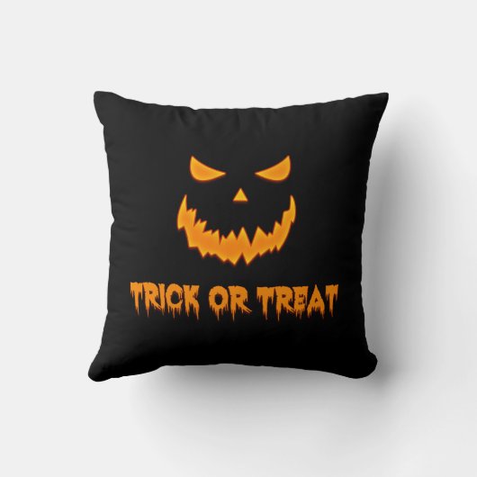 Halloween Trick oder Treat Kissen (Rückseite)