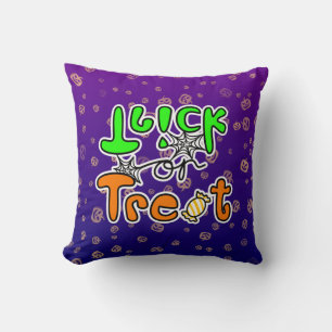 Halloween Trick oder Treat Kissen