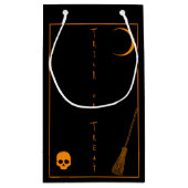 Halloween Trick oder Treat Kleine Geschenktüte (Rückseite)