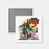 Halloween Trick oder Treat Lasst uns verwöhnt werd Magnet (Vorderseite/Rückseite)