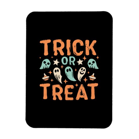 Halloween Trick oder Treat Magnet (Vertikal)