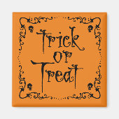Halloween Trick oder Treat Magnet (Vorne)