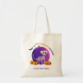 Halloween Trick oder Treat Neufundland Tote Bag Tragetasche (Vorne)