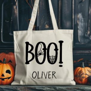 Halloween Trick oder Treat Niedlich Boo Tragetasche