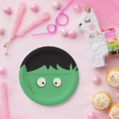 Halloween Trick oder Treat Niedlich Frankenstein M Pappteller (Party)