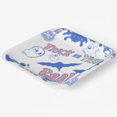 Halloween Trick oder Treat Plate - Spaß und Spooky Pappteller (Gewinkelt)