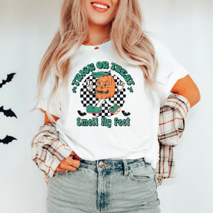 Halloween Trick oder Treat Riech meine Füße T - Sh T-Shirt