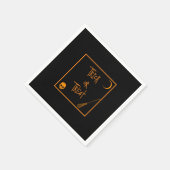 Halloween Trick oder Treat Serviette (Ecke)