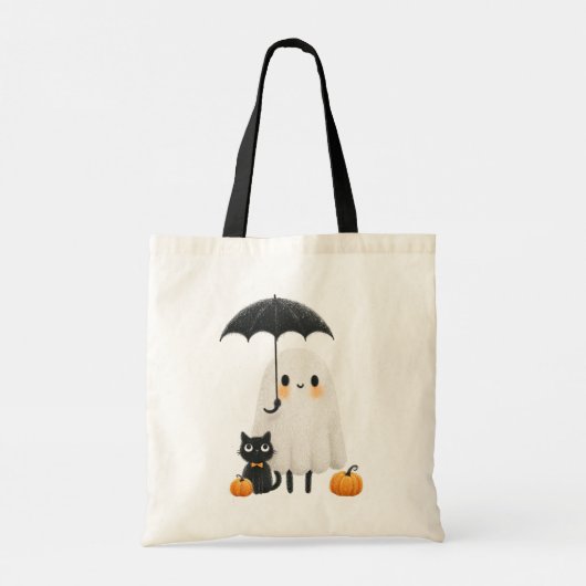 Halloween Trick oder Treat Shoulder-Tasche Tragetasche (Rückseite)