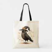 Halloween Trick oder Treat Shoulder Tote Bag Tragetasche (Rückseite)