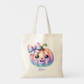 Halloween Trick oder Treat Shoulder Tote Bag Tragetasche (Rückseite)