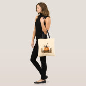 Halloween Trick oder Treat Shoulder Tote Bag Tragetasche (Vorderseite (Model))