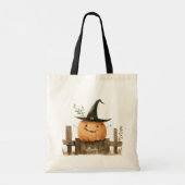 Halloween Trick oder Treat Shoulder Tote Bag Tragetasche (Rückseite)