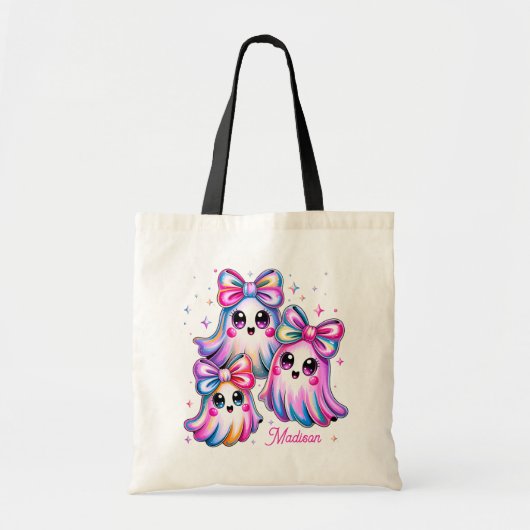Halloween Trick oder Treat Shoulder Tote Bag Tragetasche (Vorne)