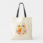 Halloween Trick oder Treat Shoulder Tote Bag Tragetasche (Rückseite)