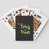 Halloween / Trick oder Treat / Spielkarten (Rückseite)