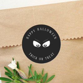 Halloween Trick oder Treat Spooky Ghost Niedliche  Runder Aufkleber