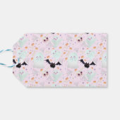 Halloween Trick oder Treat sprichwörtliche Geschen Geschenkanhänger (Rückseite Horizontal)