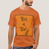 Halloween Trick oder Treat T-Shirt (Vorderseite)