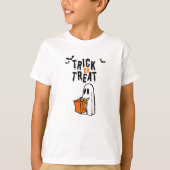 Halloween Trick oder Treat T-Shirt (Vorderseite)