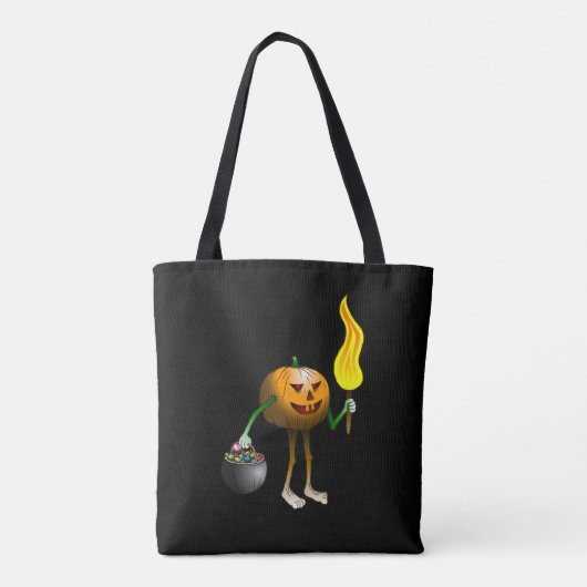 Halloween Trick oder Treat Tasche (Rückseite)