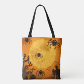 Halloween Trick oder Treat Tote Bag Tasche (Rückseite)