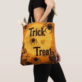 Halloween Trick oder Treat Tote Bag Tasche (Von Nahem)