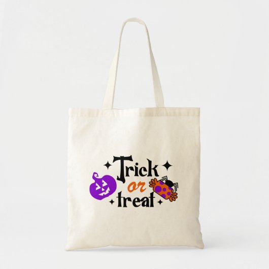 Halloween Trick oder Treat Tote Bag Tragetasche (Vorne)
