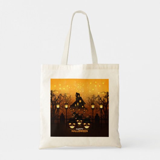 Halloween Trick oder Treat Tote Bag Tragetasche (Rückseite)