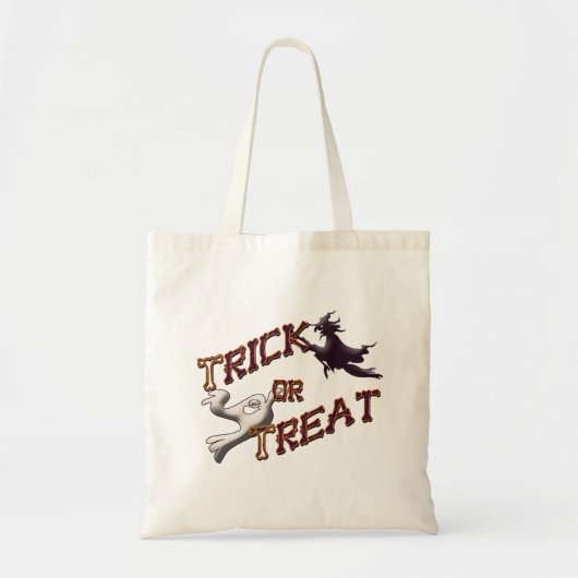 Halloween Trick oder Treat Tragetasche (Vorne)