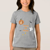 Halloween Trick oder Treat Tri-Blend Shirt (Vorderseite)