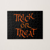 Halloween Trick oder Treat Words Puzzle (Horizontal)