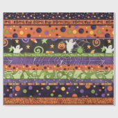 Halloween Trick oder Treat Wrapping Paper Geschenk Geschenkpapier (Flach)