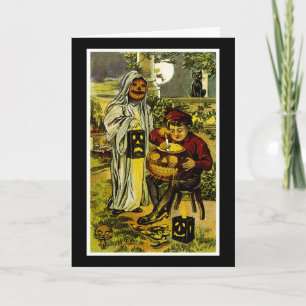 Halloween Trick oder Treaters Karte