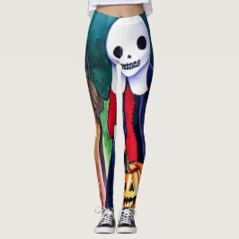 Halloween Trick oder Treaters Leggings