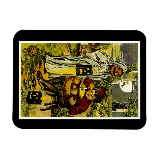 Halloween Trick oder Treaters Magnet (Horizontal)