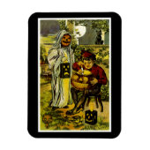 Halloween Trick oder Treaters Magnet (Vertikal)