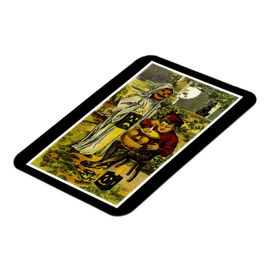 Halloween Trick oder Treaters Magnet (Linke Seite)