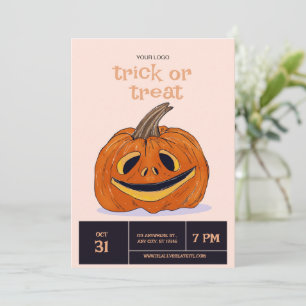 Halloween Trick oder Treatment Party, Halloween Ni Einladung