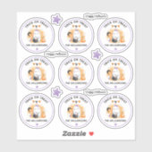 Halloween Trick oder Treatname Girl Kiss Cut Aufkleber (Blatt)