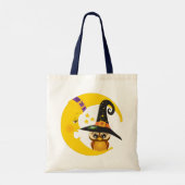 Halloween-Trick oder Trete Tragetasche (Rückseite)