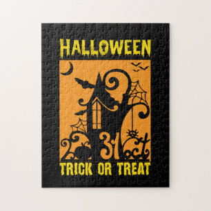 Halloween Trick Or Treat Birthday Puzzle