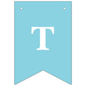 Halloween TRICK OR TREAT Blue Pumpkins und Spinnen Wimpelkette (Zweite Fahne)