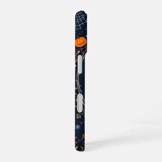 Halloween Trick or Treat Pumpkin Design iPhone 16 Hülle (Rechte Seite)