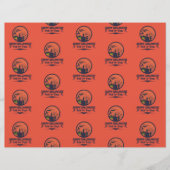 Halloween Trick or Treat Scrapbook Paper Flyer (Vorne)