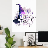 Halloween-Trick Poster (Heimbüro)